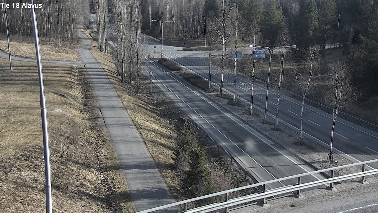 Weather Camera Image Road 18 Alavus, Alavus, Etelä-Pohjanmaa