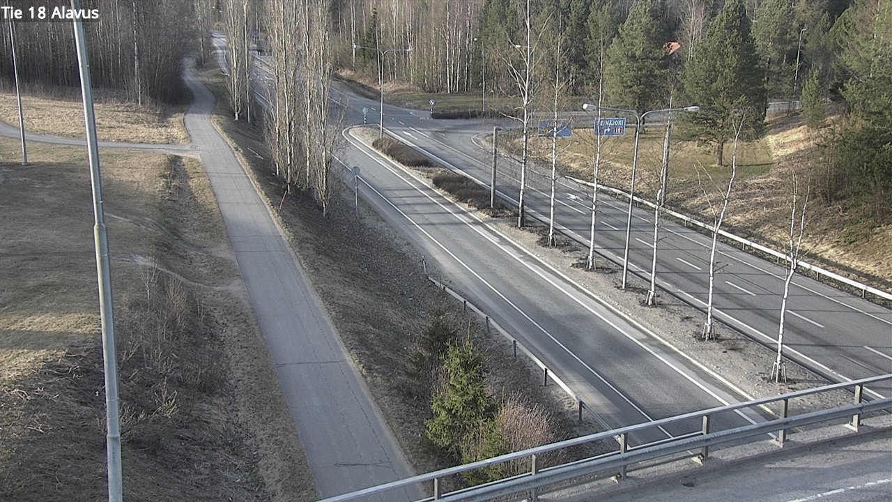 Weather Camera Image Road 18 Alavus, Alavus, Etelä-Pohjanmaa