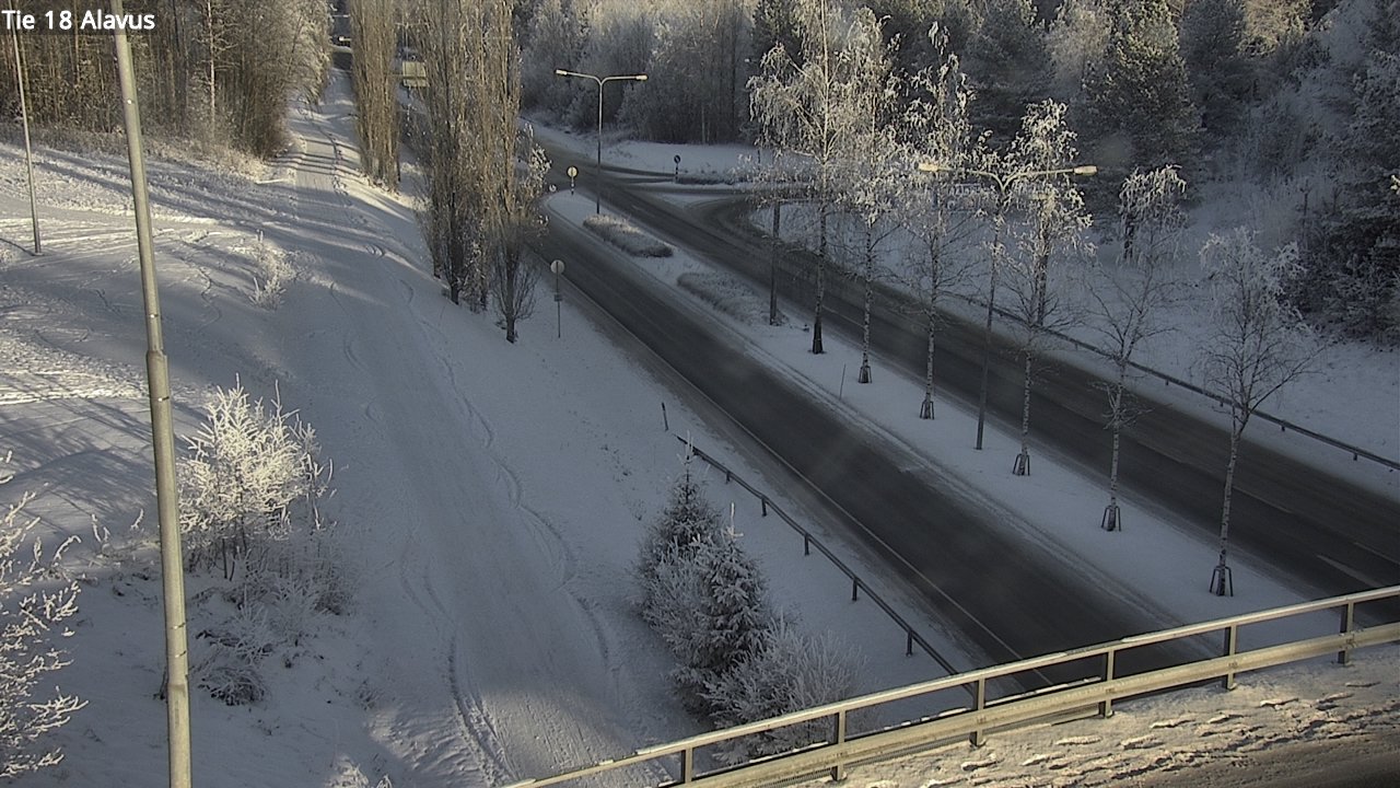 Weather Camera Image Väg 18 Alavo, Alavus, Etelä-Pohjanmaa