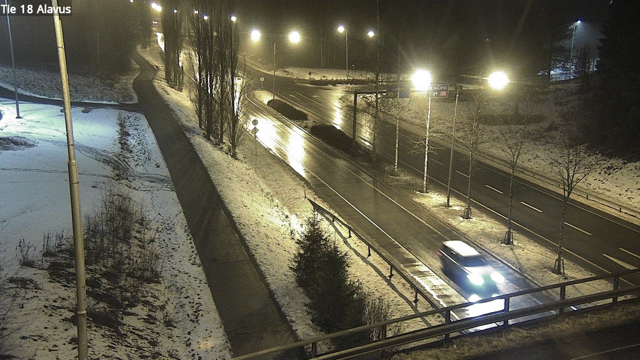 Weather Camera Image Road 18 Alavus, Alavus, Etelä-Pohjanmaa
