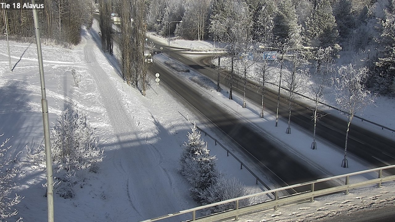 Weather Camera Image Väg 18 Alavo, Alavus, Etelä-Pohjanmaa