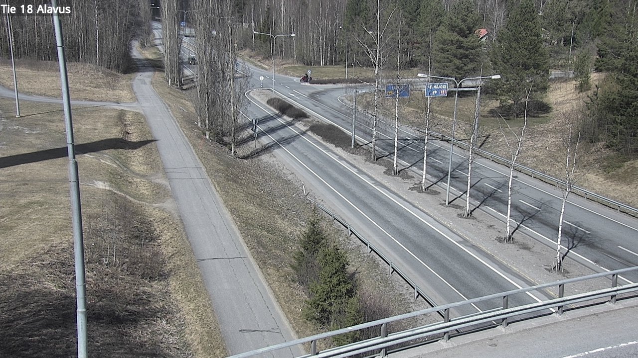 Weather Camera Image Road 18 Alavus, Alavus, Etelä-Pohjanmaa