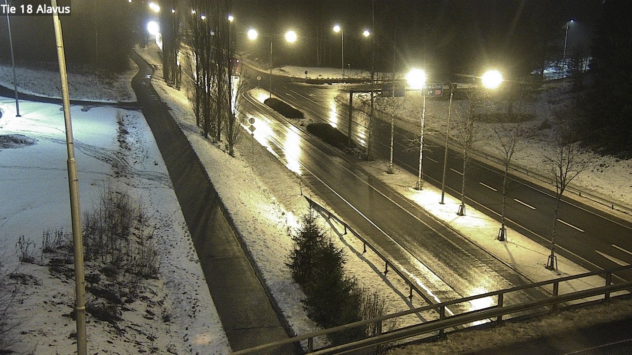 Weather Camera Image Road 18 Alavus, Alavus, Etelä-Pohjanmaa