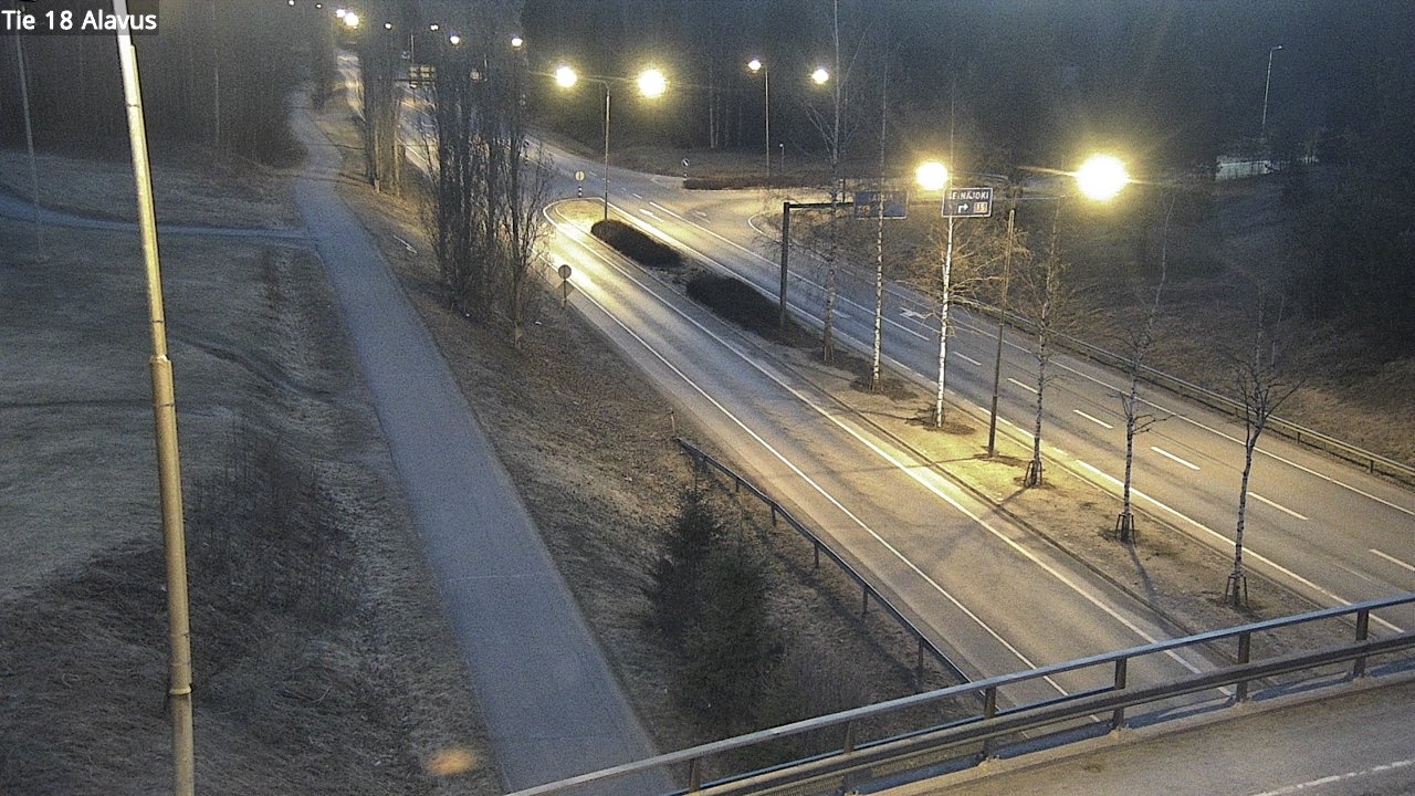 Weather Camera Image Road 18 Alavus, Alavus, Etelä-Pohjanmaa