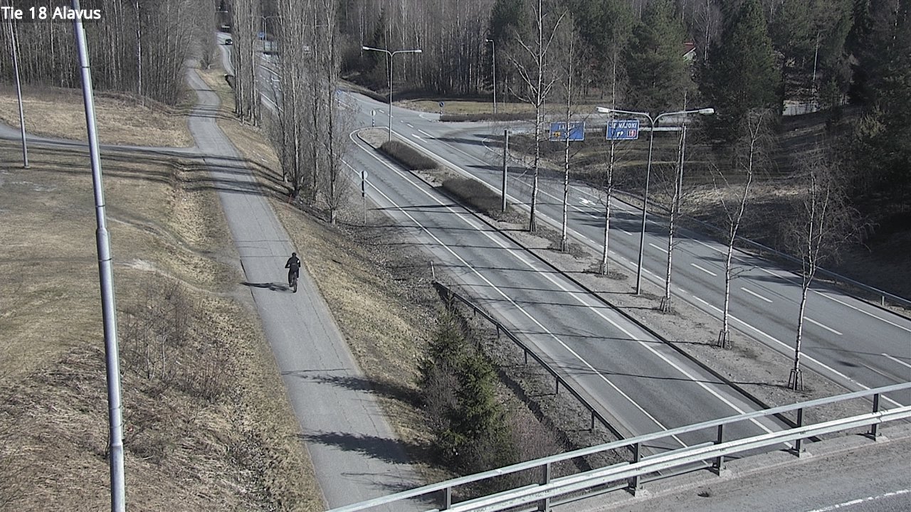 Weather Camera Image Road 18 Alavus, Alavus, Etelä-Pohjanmaa