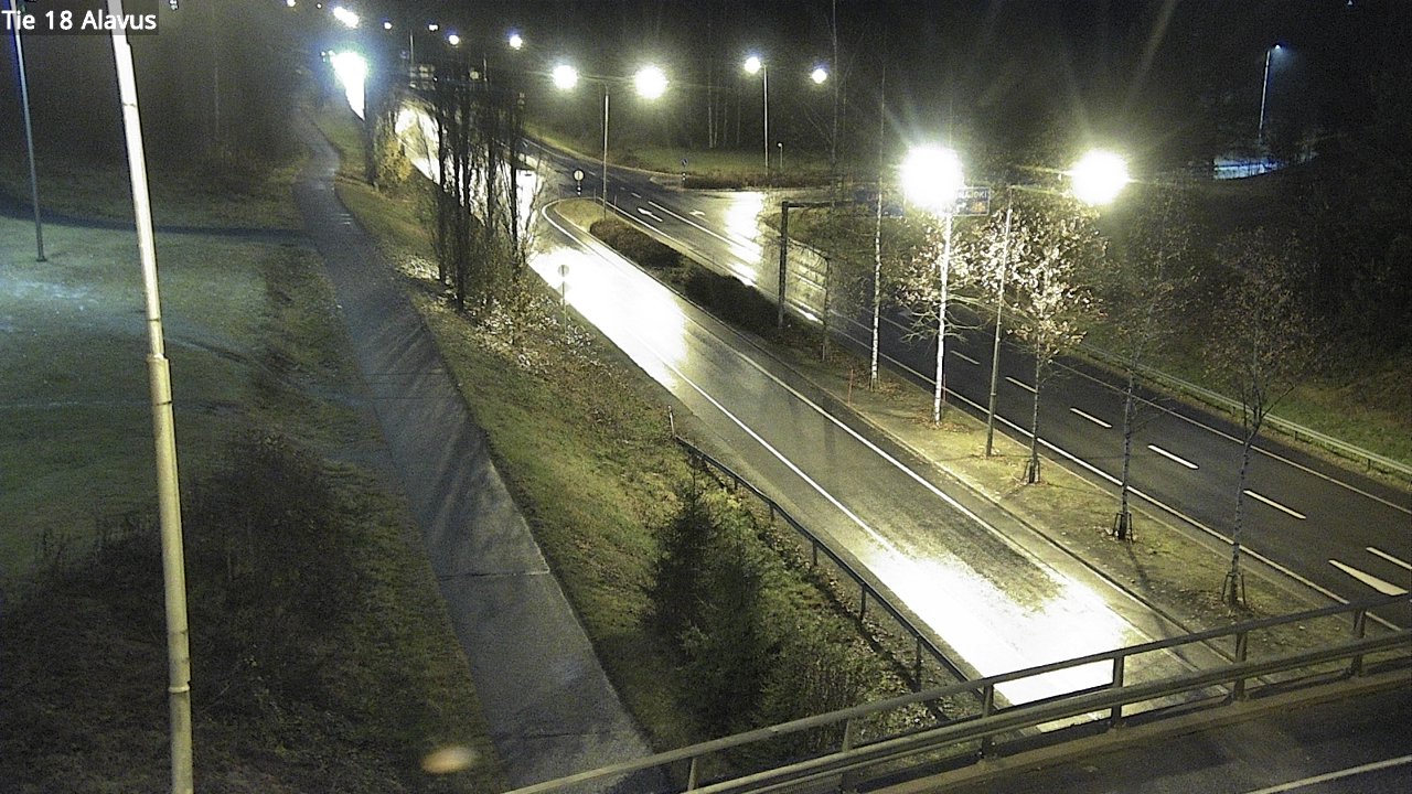Weather Camera Image Road 18 Alavus, Alavus, Etelä-Pohjanmaa