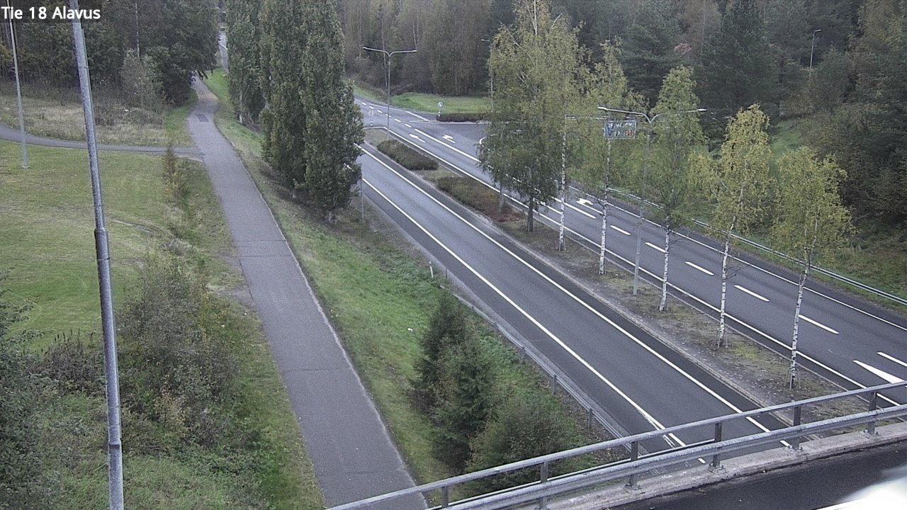 Weather Camera Image Road 18 Alavus, Alavus, Etelä-Pohjanmaa