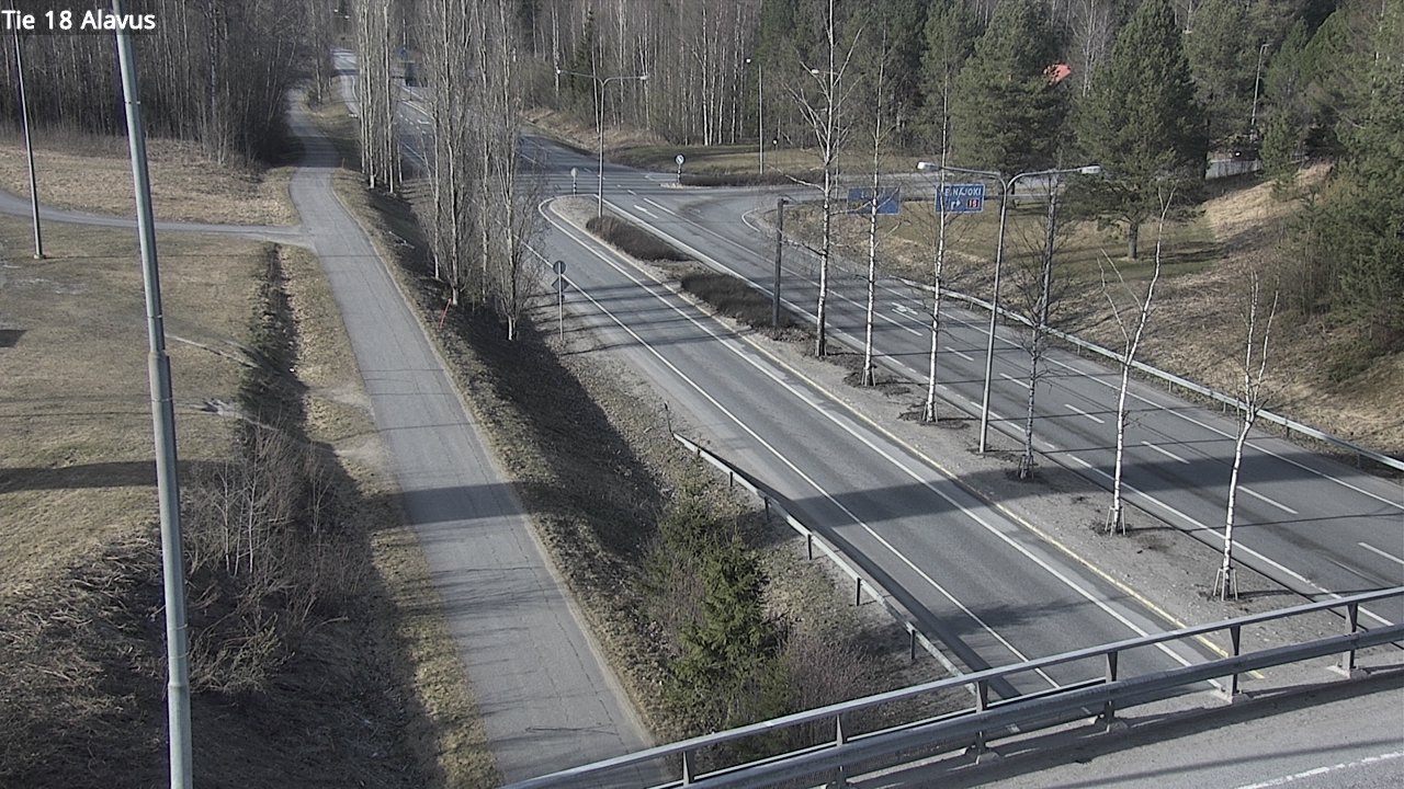 Weather Camera Image Road 18 Alavus, Alavus, Etelä-Pohjanmaa