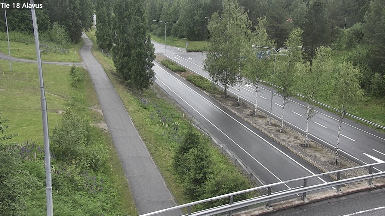 Weather Camera Image Road 18 Alavus, Alavus, Etelä-Pohjanmaa