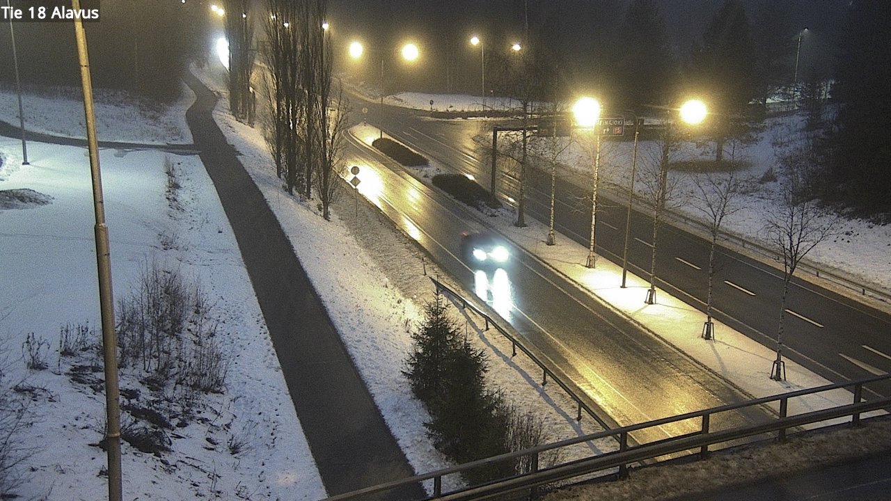 Weather Camera Image Road 18 Alavus, Alavus, Etelä-Pohjanmaa