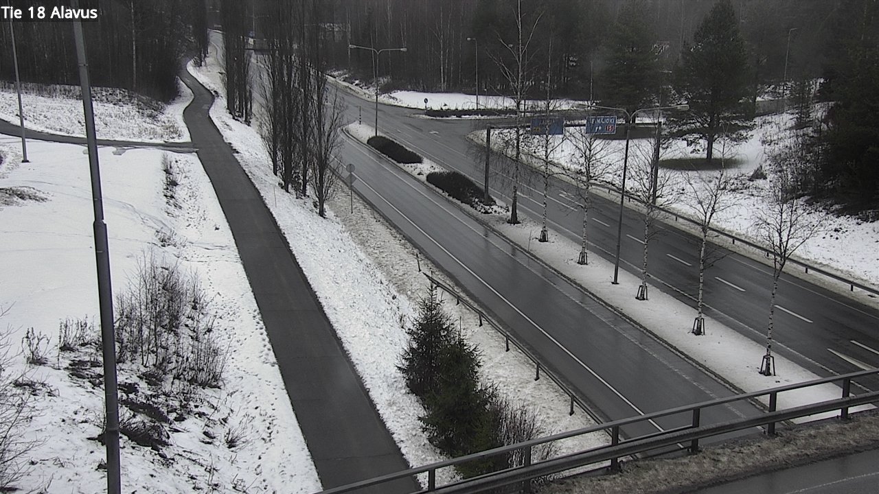 Weather Camera Image Road 18 Alavus, Alavus, Etelä-Pohjanmaa