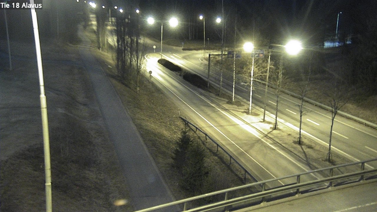 Weather Camera Image Road 18 Alavus, Alavus, Etelä-Pohjanmaa