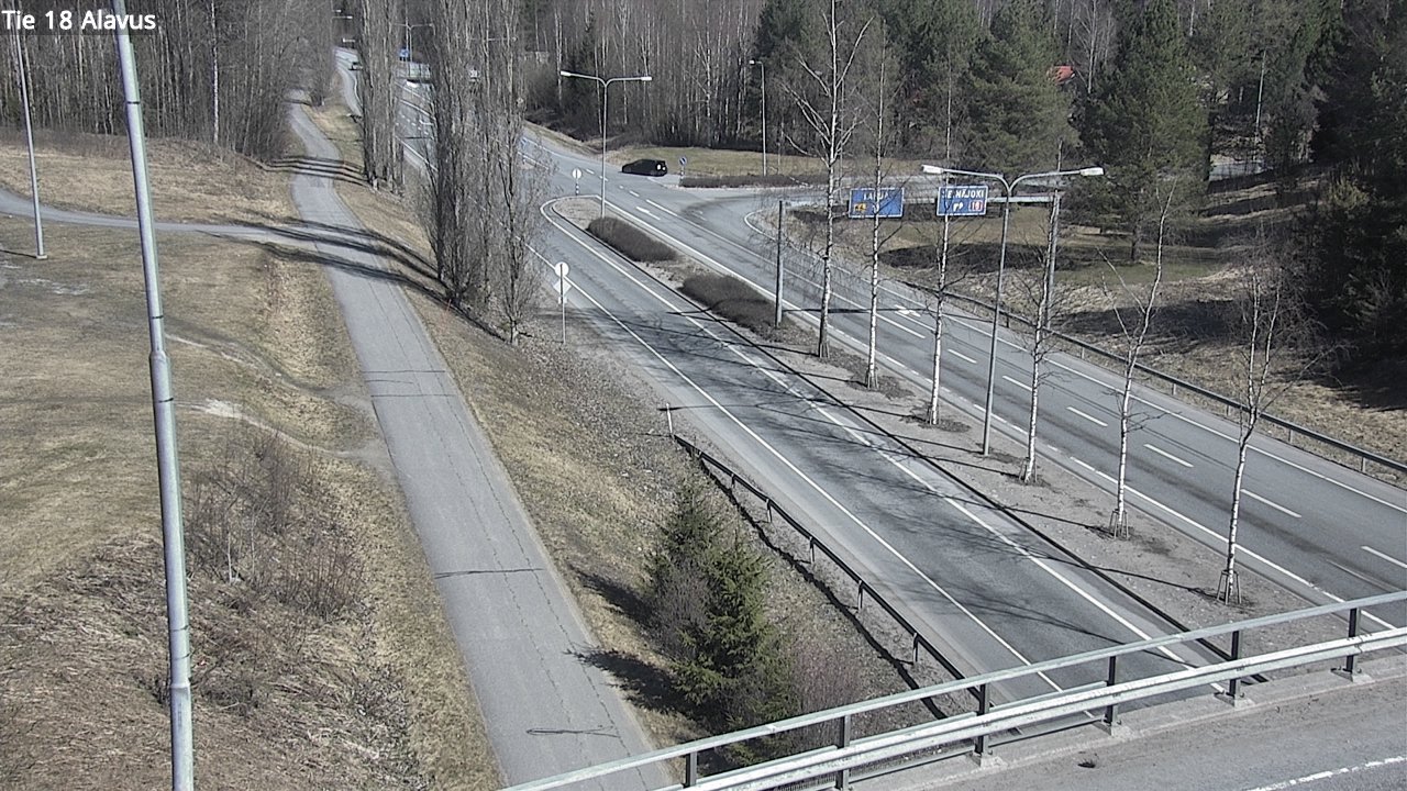 Weather Camera Image Road 18 Alavus, Alavus, Etelä-Pohjanmaa
