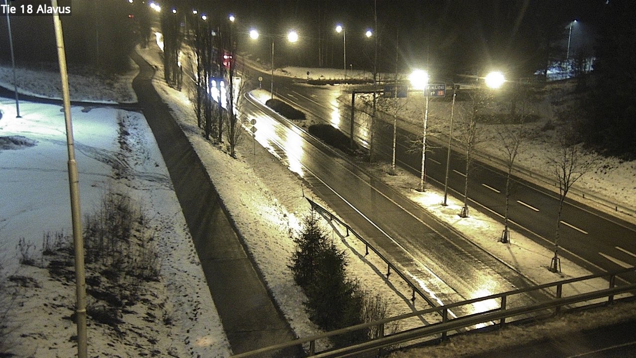 Weather Camera Image Road 18 Alavus, Alavus, Etelä-Pohjanmaa