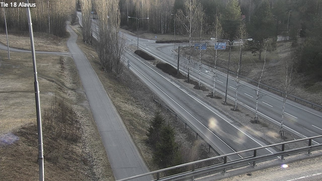 Weather Camera Image Road 18 Alavus, Alavus, Etelä-Pohjanmaa
