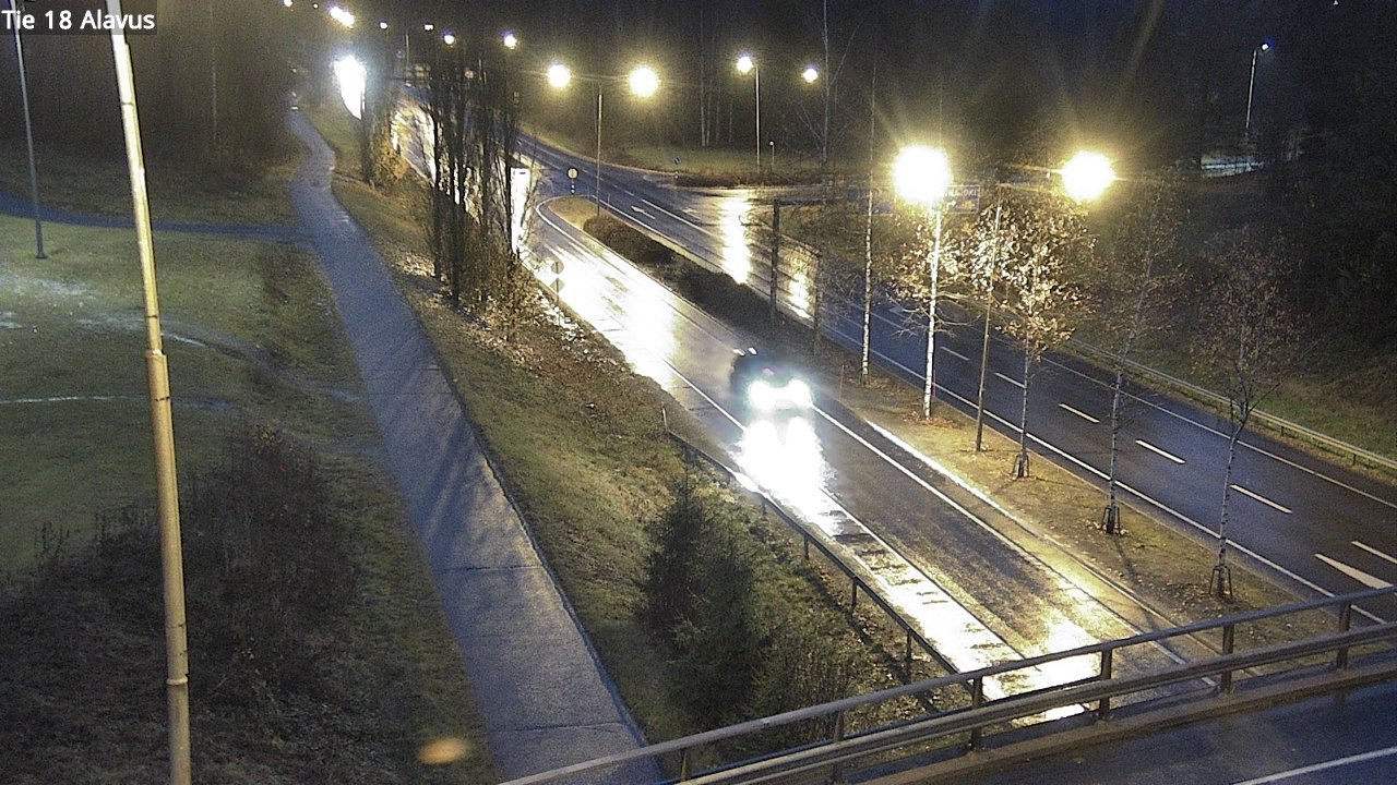 Weather Camera Image Väg 18 Alavo, Alavus, Etelä-Pohjanmaa