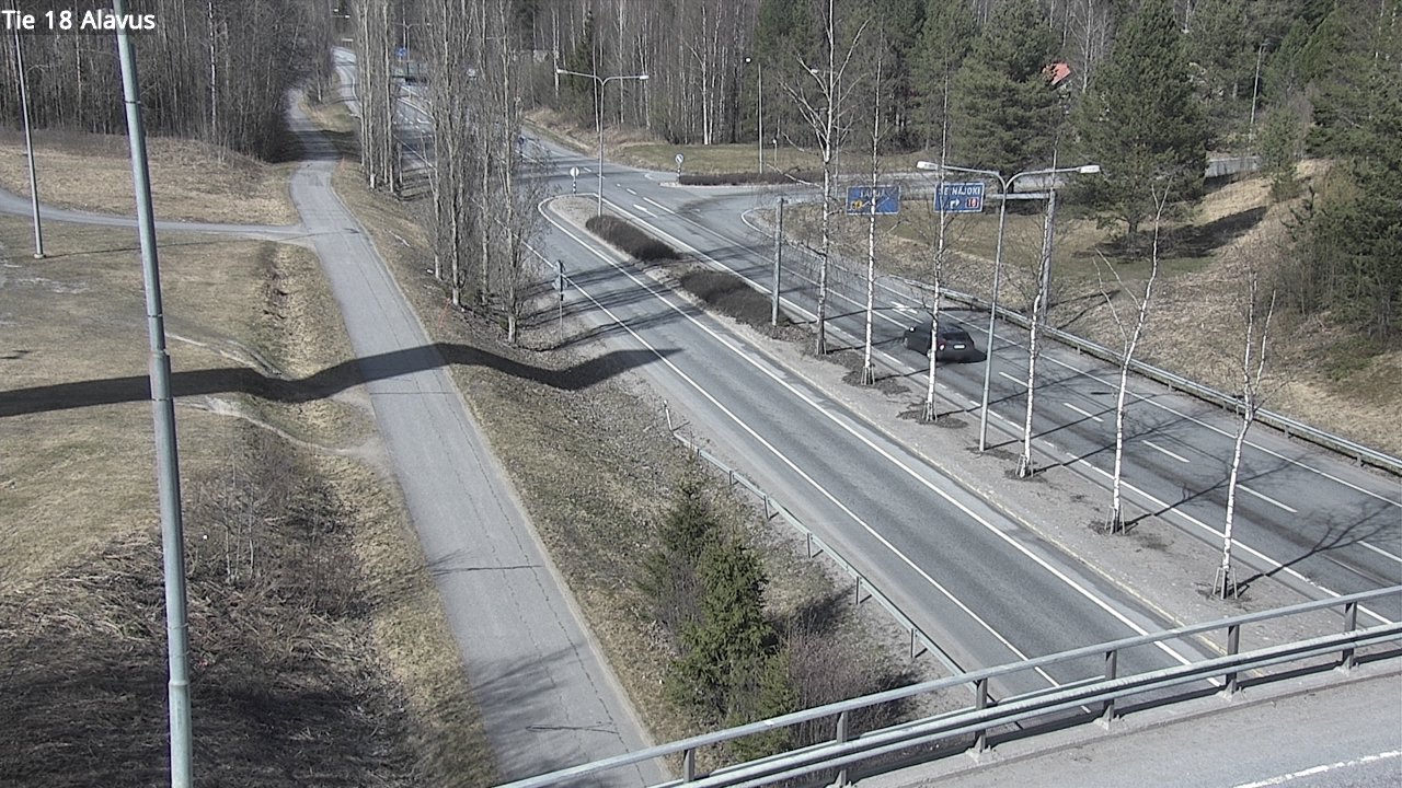 Weather Camera Image Road 18 Alavus, Alavus, Etelä-Pohjanmaa