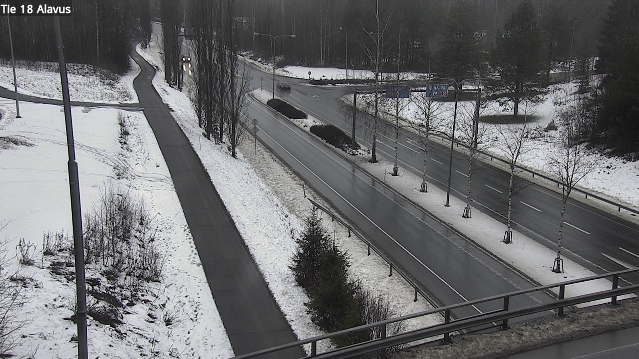 Weather Camera Image Road 18 Alavus, Alavus, Etelä-Pohjanmaa
