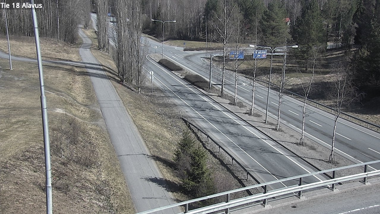 Weather Camera Image Road 18 Alavus, Alavus, Etelä-Pohjanmaa