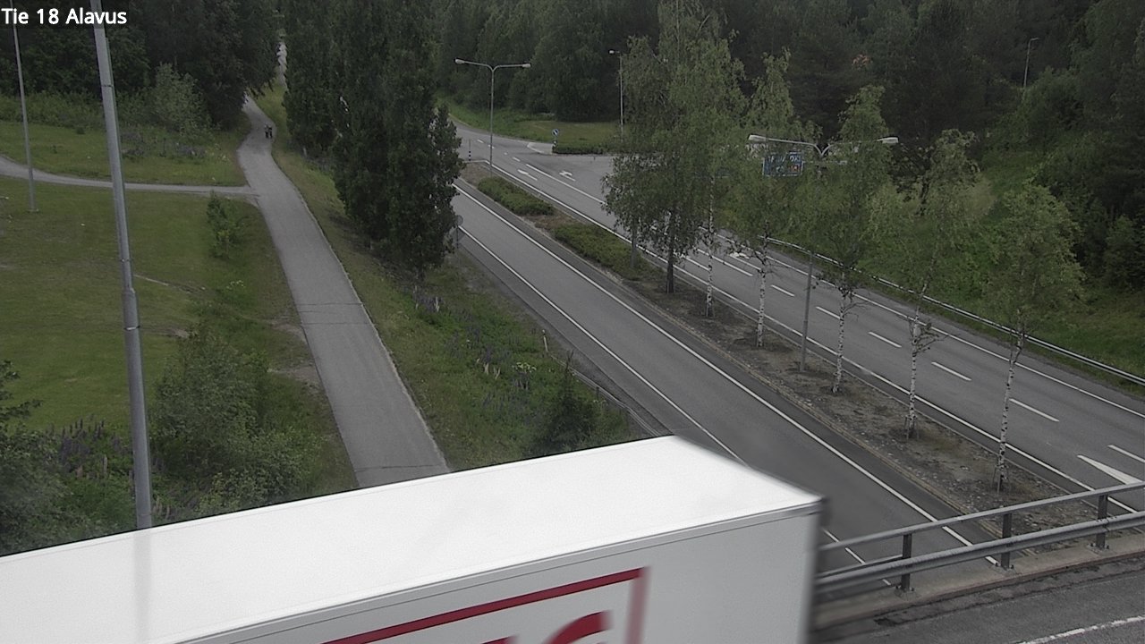 Weather Camera Image Väg 18 Alavo, Alavus, Etelä-Pohjanmaa