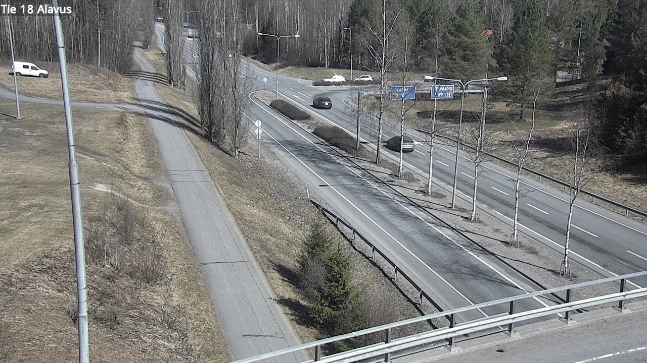 Weather Camera Image Road 18 Alavus, Alavus, Etelä-Pohjanmaa