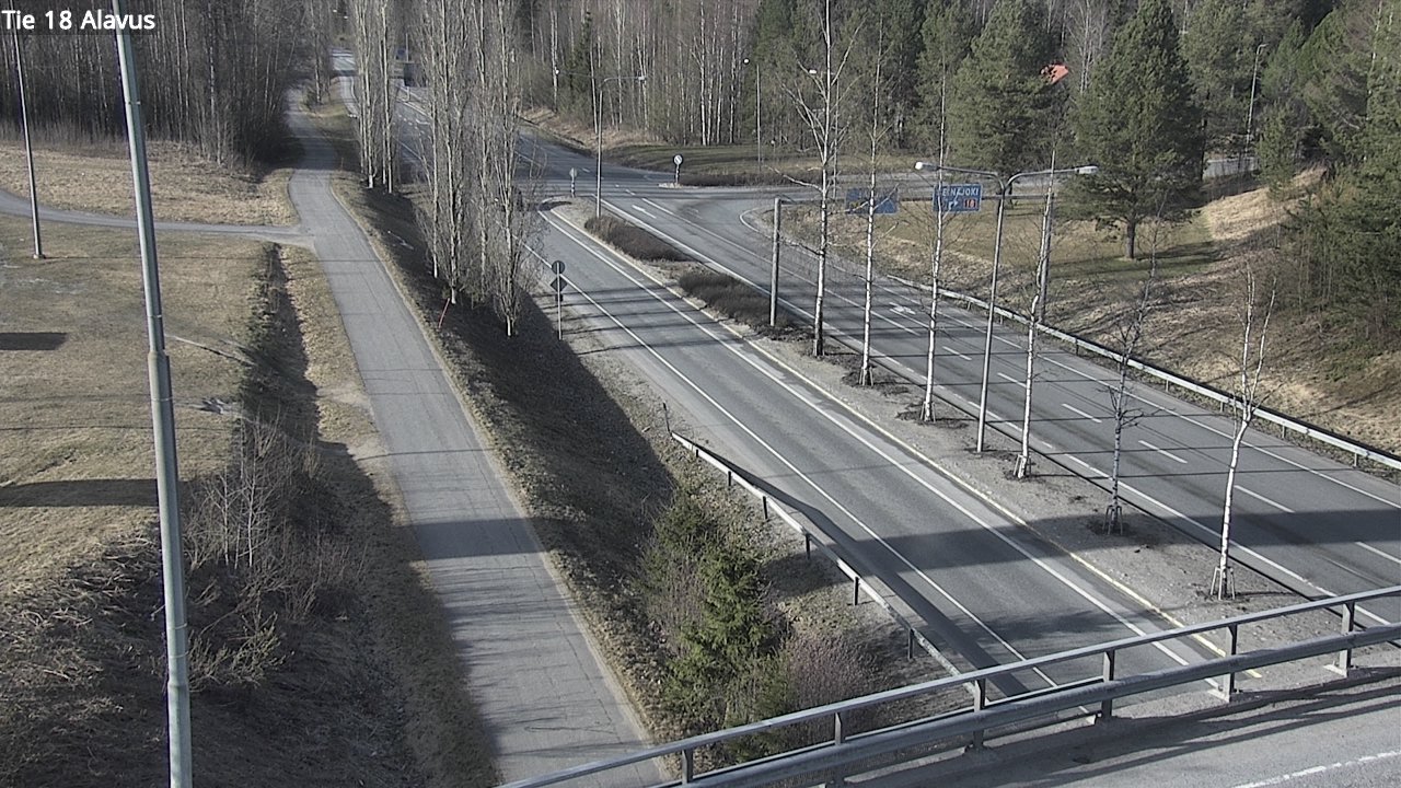 Weather Camera Image Road 18 Alavus, Alavus, Etelä-Pohjanmaa