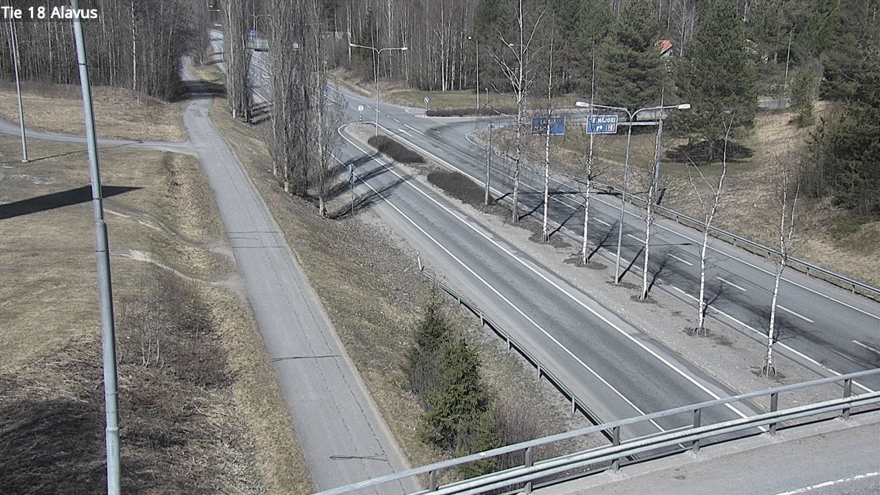 Weather Camera Image Road 18 Alavus, Alavus, Etelä-Pohjanmaa