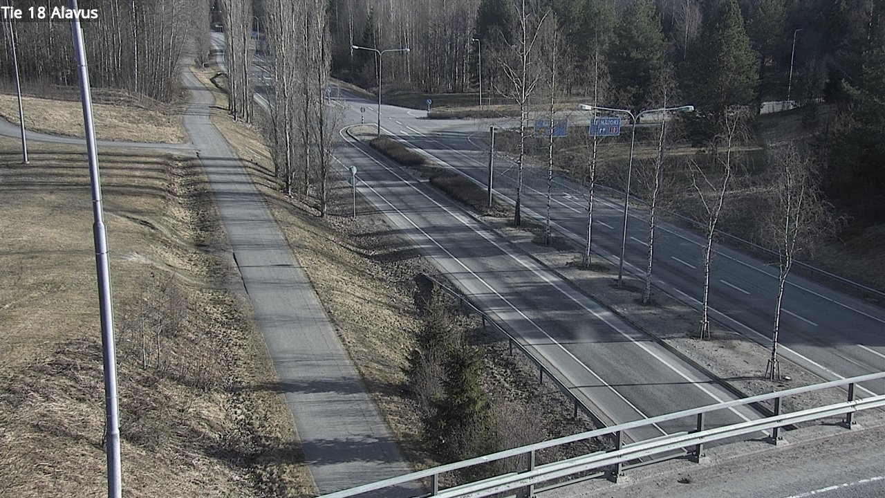 Weather Camera Image Road 18 Alavus, Alavus, Etelä-Pohjanmaa