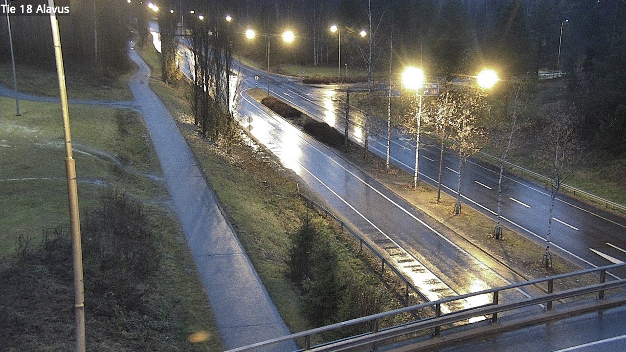 Weather Camera Image Väg 18 Alavo, Alavus, Etelä-Pohjanmaa