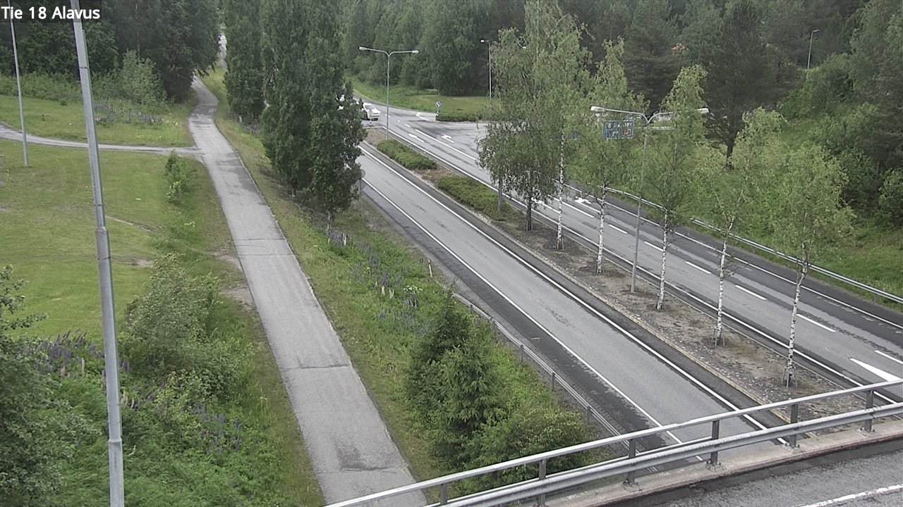 Weather Camera Image Road 18 Alavus, Alavus, Etelä-Pohjanmaa