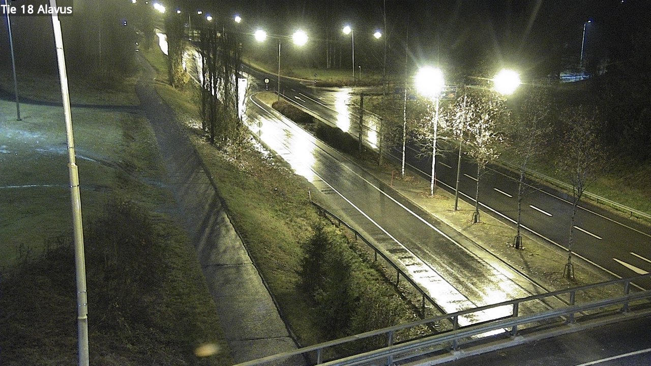 Weather Camera Image Väg 18 Alavo, Alavus, Etelä-Pohjanmaa