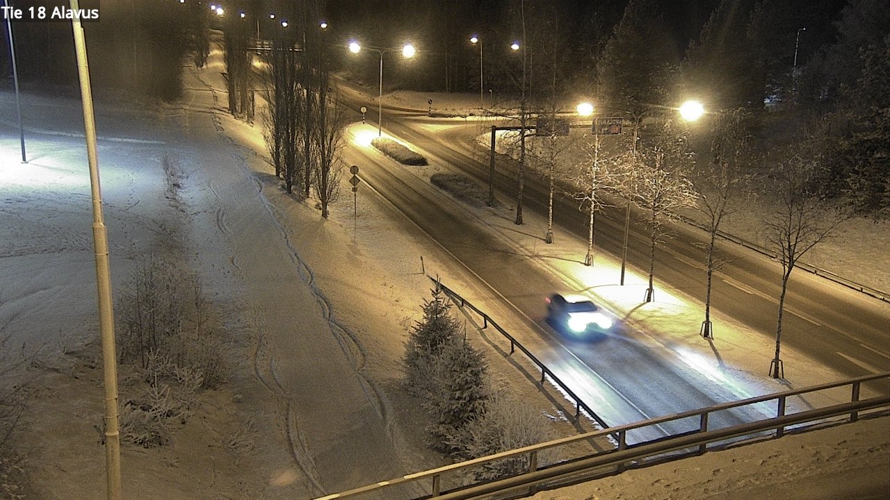 Weather Camera Image Road 18 Alavus, Alavus, Etelä-Pohjanmaa