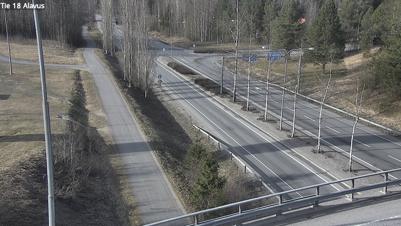 Weather Camera Image Road 18 Alavus, Alavus, Etelä-Pohjanmaa