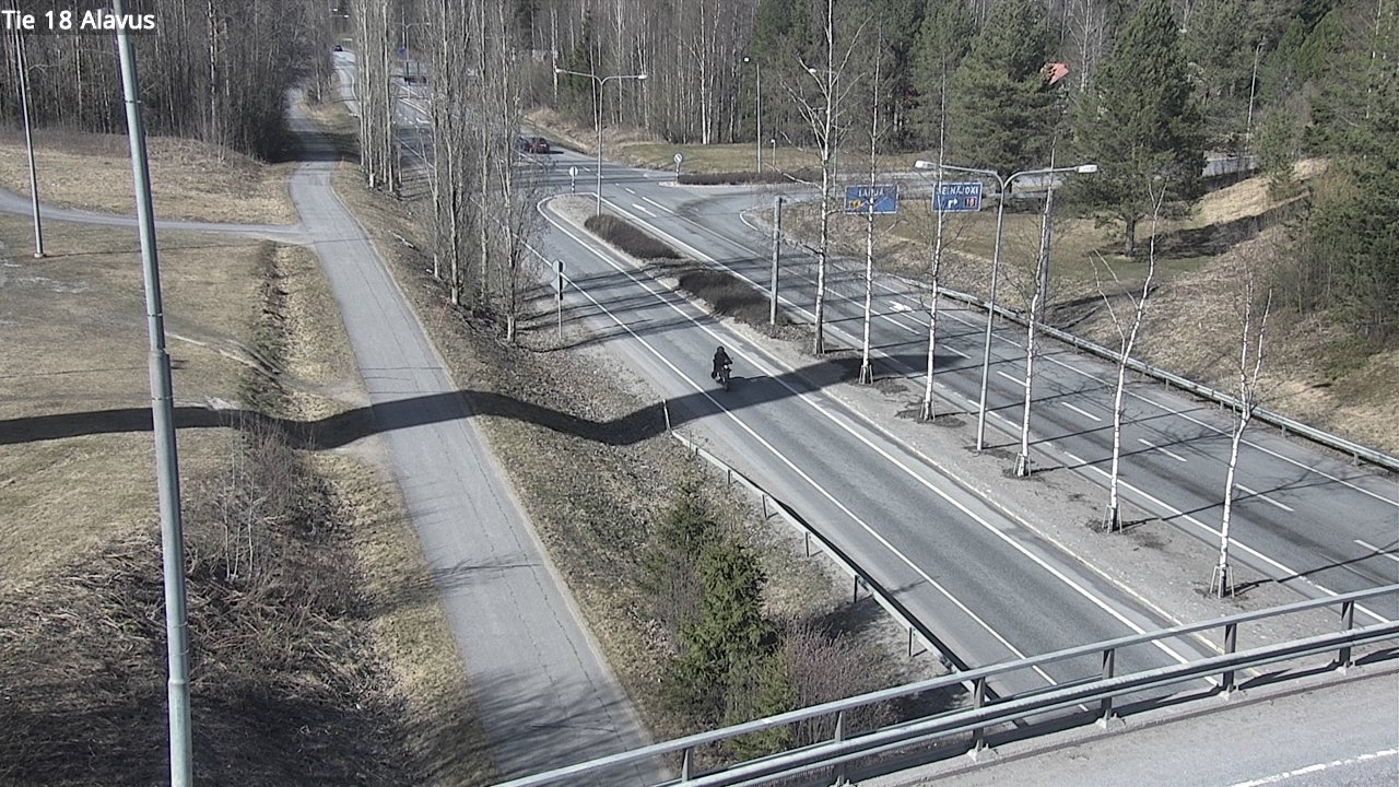 Weather Camera Image Road 18 Alavus, Alavus, Etelä-Pohjanmaa