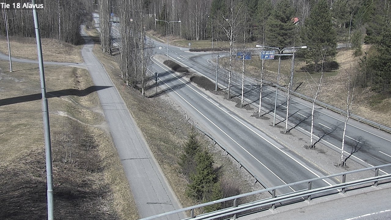 Weather Camera Image Road 18 Alavus, Alavus, Etelä-Pohjanmaa