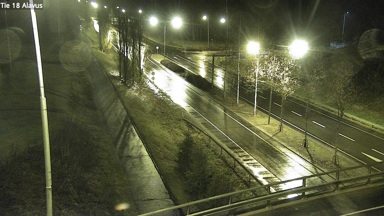 Weather Camera Image Väg 18 Alavo, Alavus, Etelä-Pohjanmaa