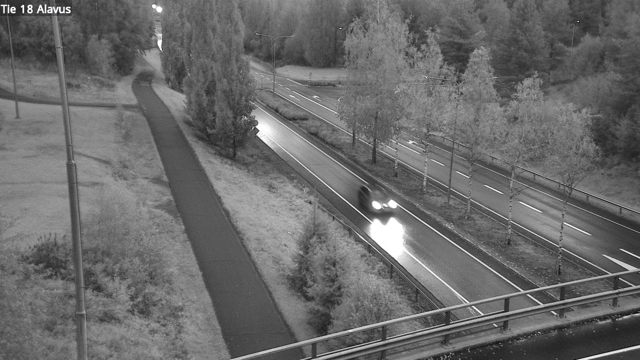 Weather Camera Image Road 18 Alavus, Alavus, Etelä-Pohjanmaa