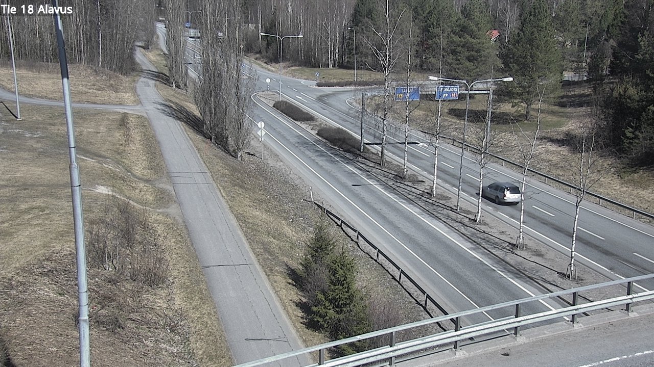 Weather Camera Image Road 18 Alavus, Alavus, Etelä-Pohjanmaa
