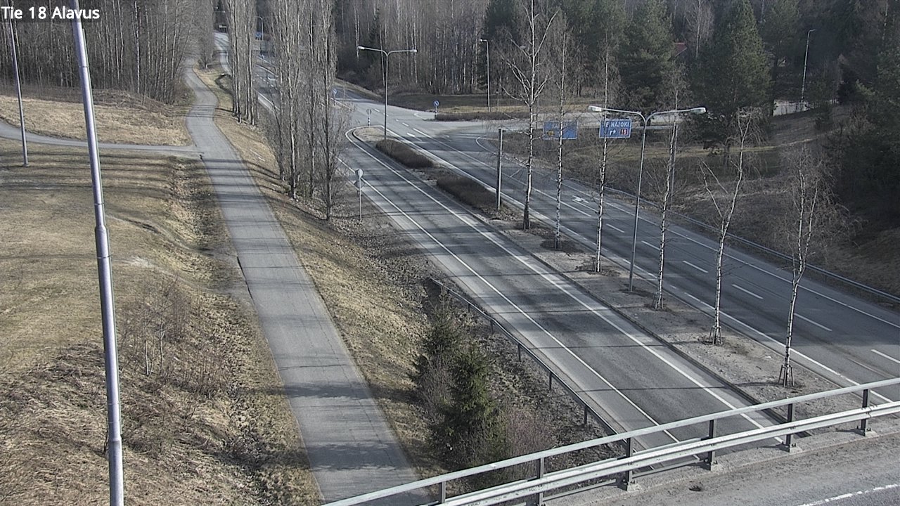 Weather Camera Image Road 18 Alavus, Alavus, Etelä-Pohjanmaa