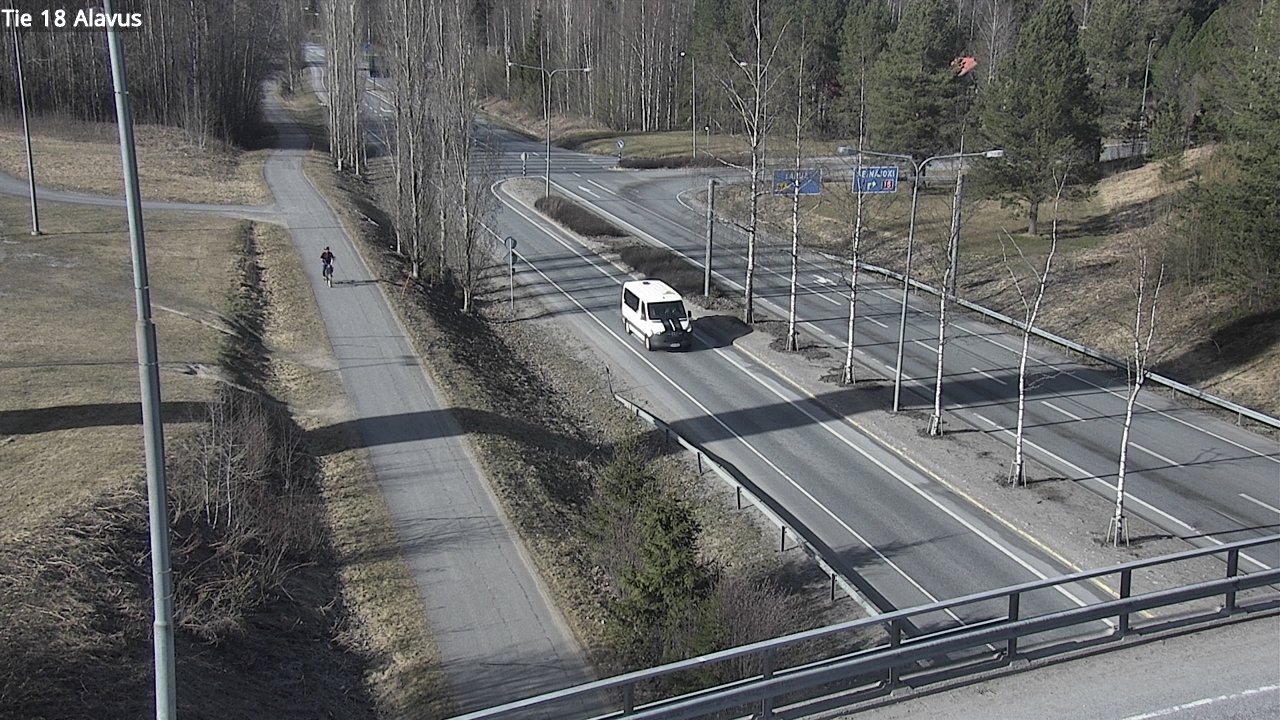 Weather Camera Image Road 18 Alavus, Alavus, Etelä-Pohjanmaa