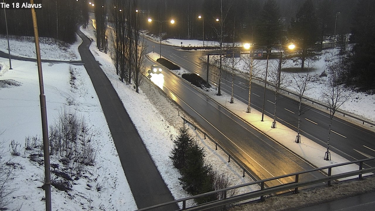 Weather Camera Image Road 18 Alavus, Alavus, Etelä-Pohjanmaa