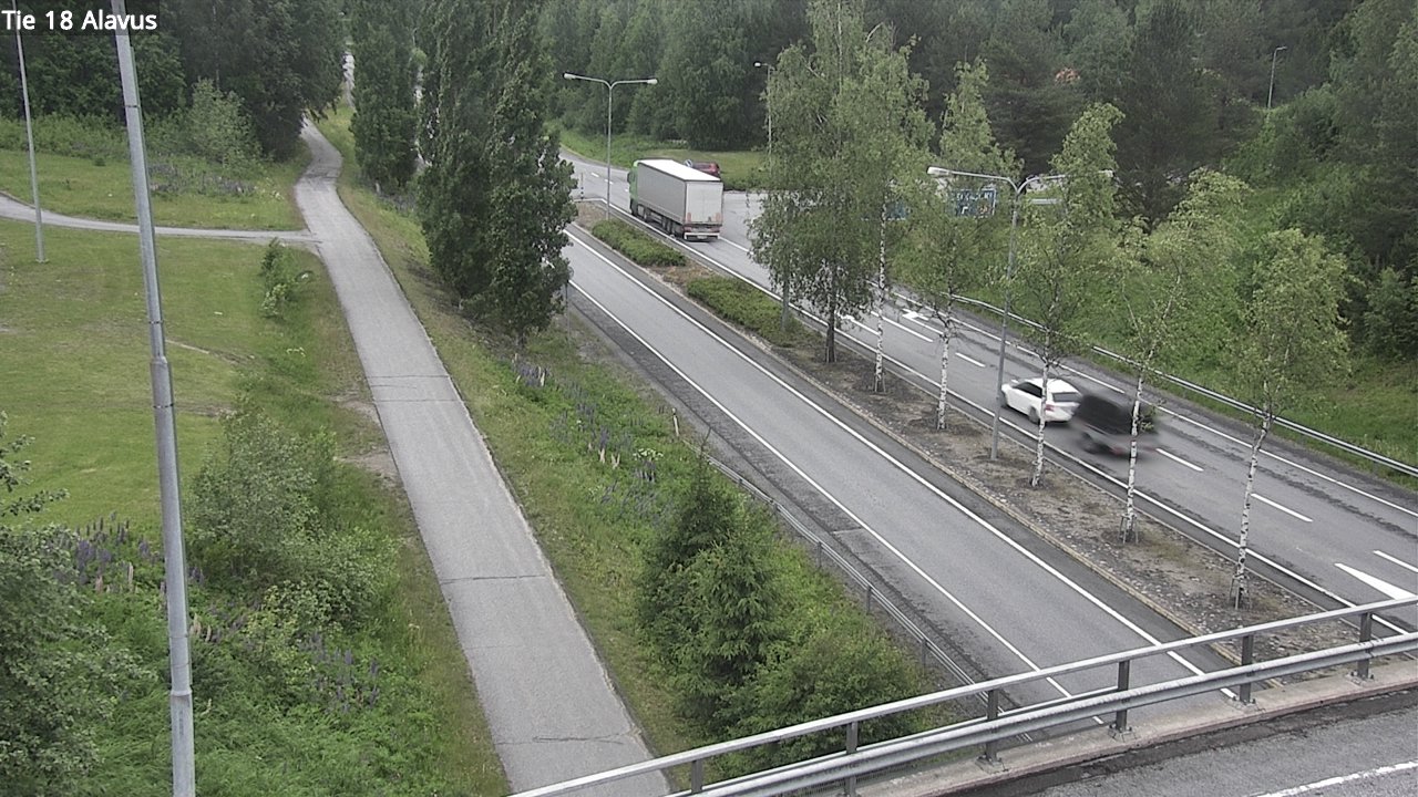 Weather Camera Image Road 18 Alavus, Alavus, Etelä-Pohjanmaa