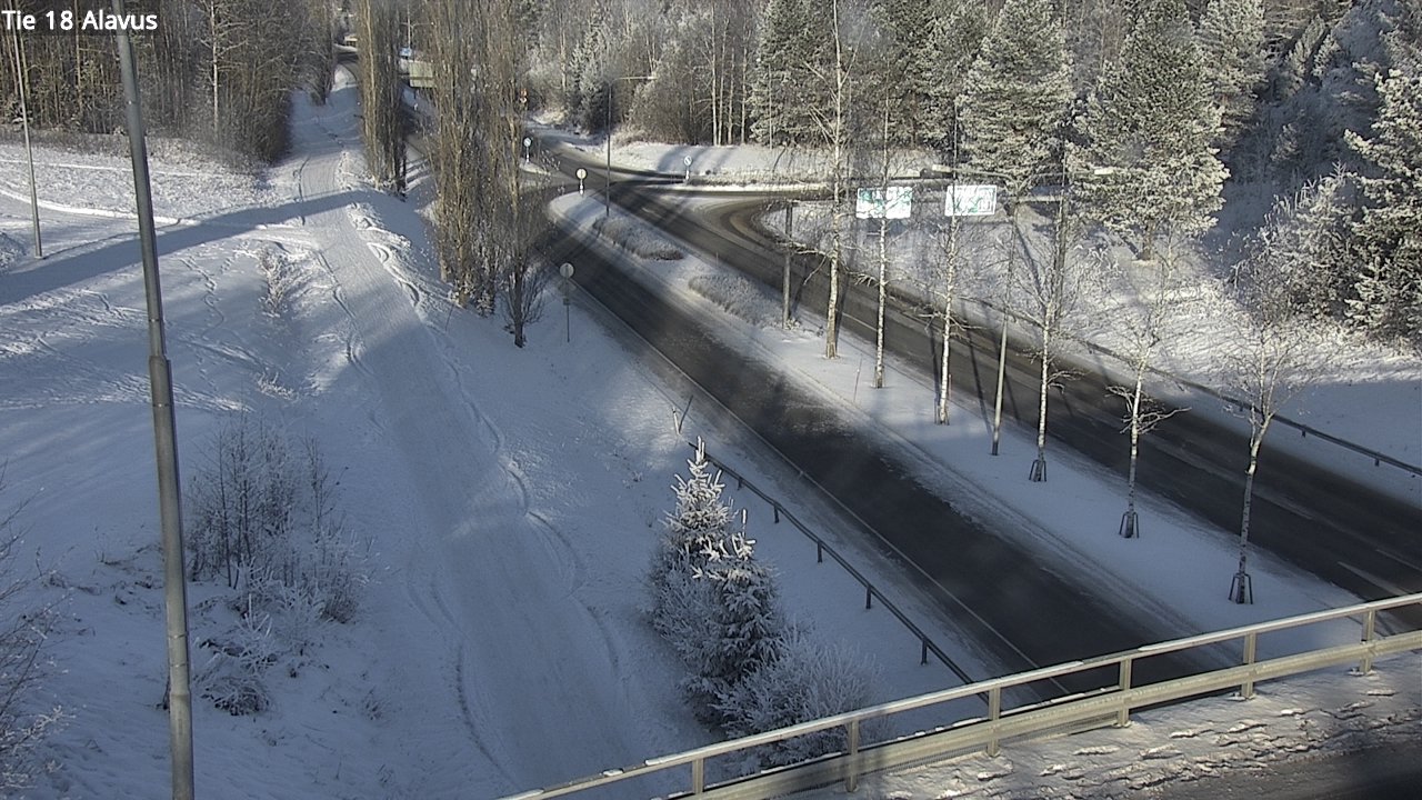 Weather Camera Image Väg 18 Alavo, Alavus, Etelä-Pohjanmaa