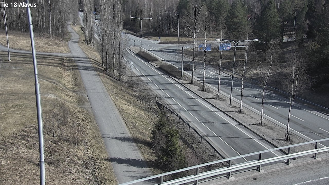Weather Camera Image Road 18 Alavus, Alavus, Etelä-Pohjanmaa