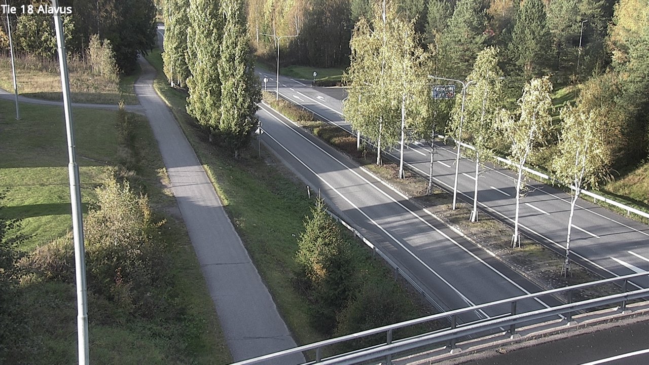 Weather Camera Image Väg 18 Alavo, Alavus, Etelä-Pohjanmaa