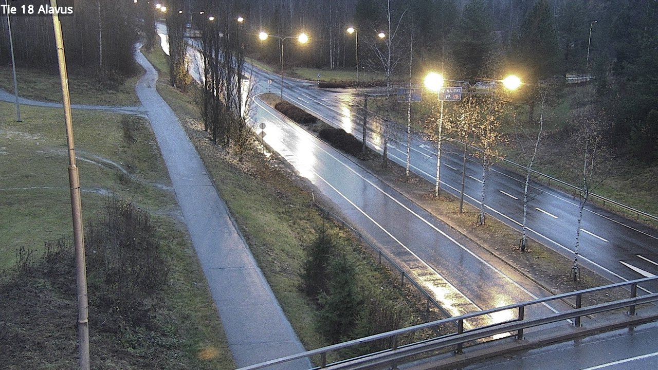 Weather Camera Image Väg 18 Alavo, Alavus, Etelä-Pohjanmaa