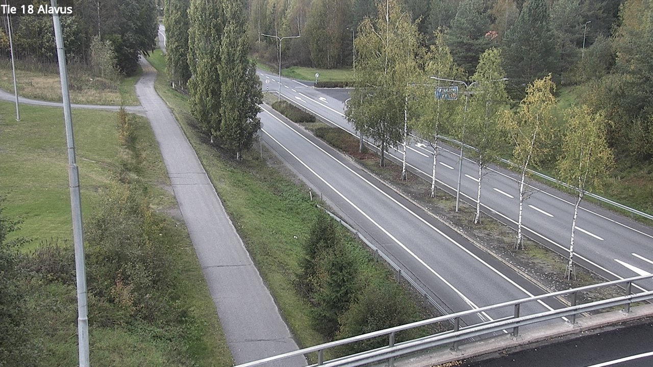 Weather Camera Image Road 18 Alavus, Alavus, Etelä-Pohjanmaa