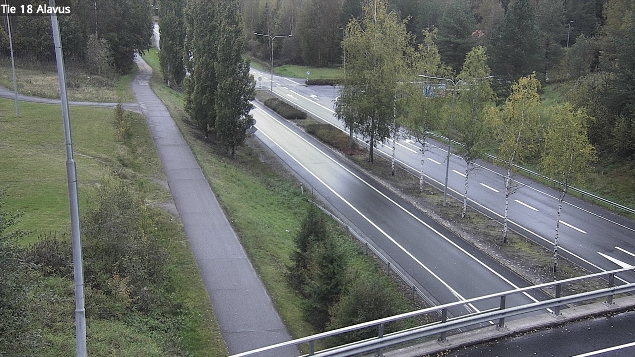 Weather Camera Image Road 18 Alavus, Alavus, Etelä-Pohjanmaa