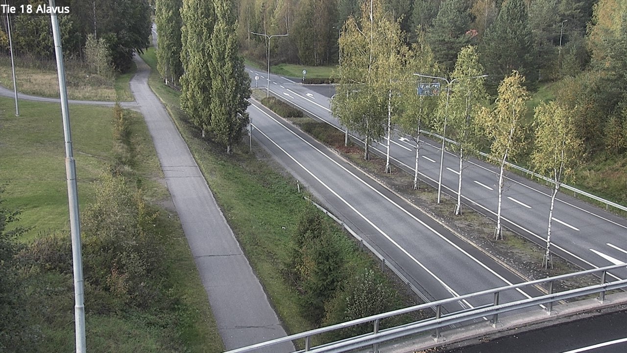 Weather Camera Image Road 18 Alavus, Alavus, Etelä-Pohjanmaa