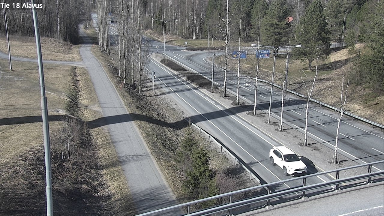 Weather Camera Image Road 18 Alavus, Alavus, Etelä-Pohjanmaa
